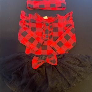Baby girl leotard onesie & tutu